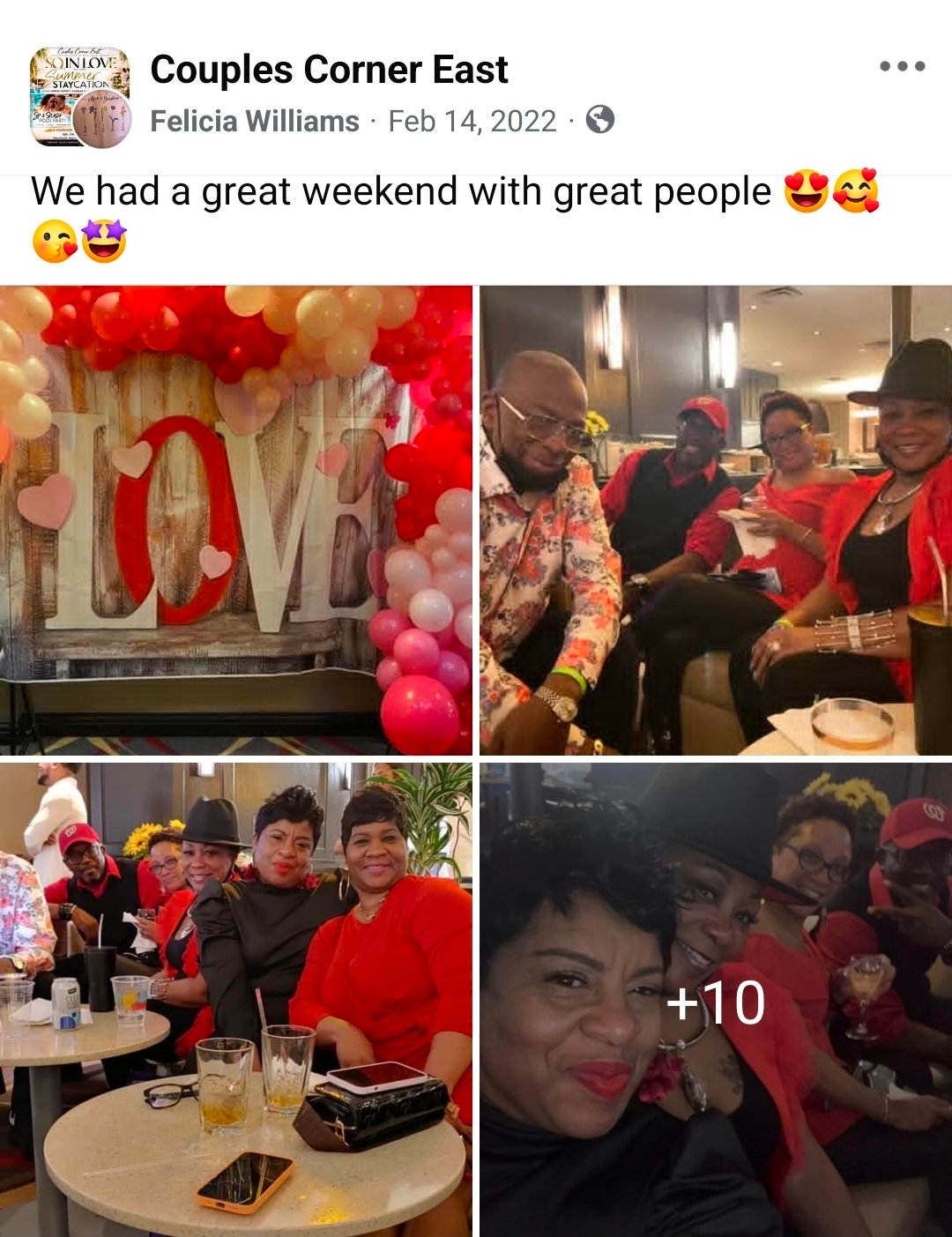 Felicia Williams at Valentine's Weekend 2022